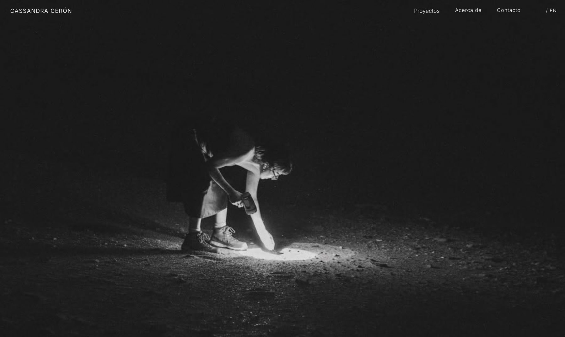 Cassandra Cerón — Sitio web